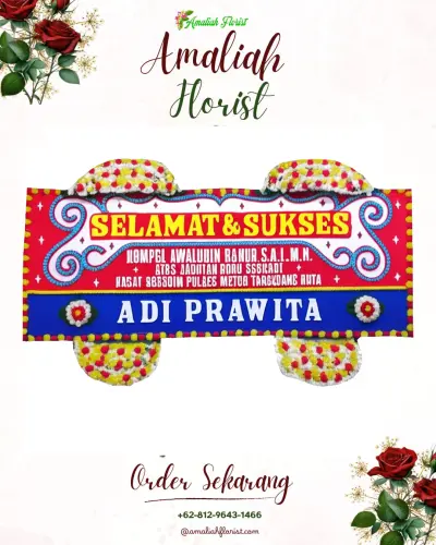Karangan Bunga Ucapan Selamat di Sudirman Grand Ballroom Bandung