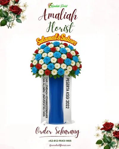 Standing Flower di Sudirman Grand Ballroom Bandung